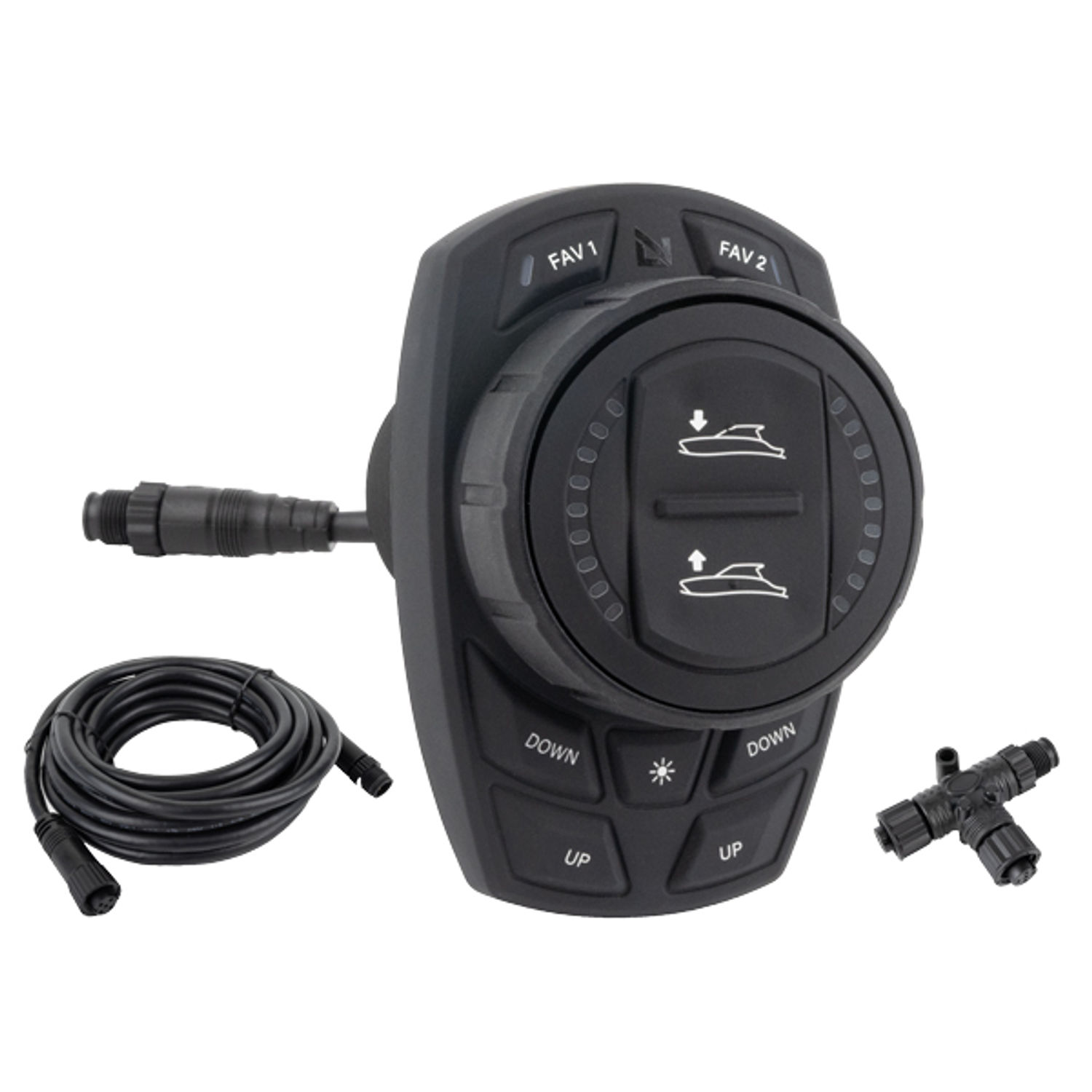 Lenco Pro Control Assist Flybridge-tastatur med kabler