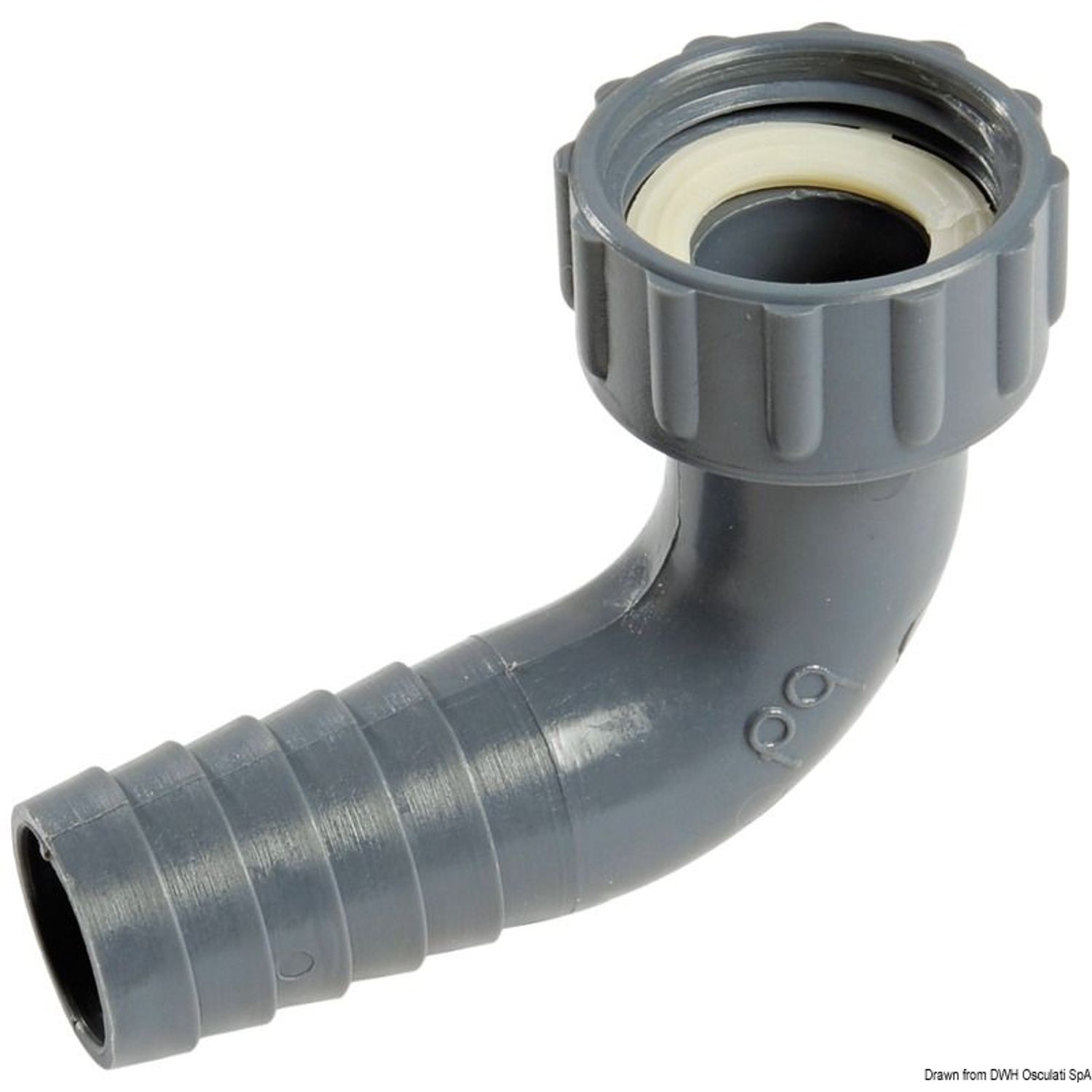Suora naarasletkuliitin 1" x 25 mm