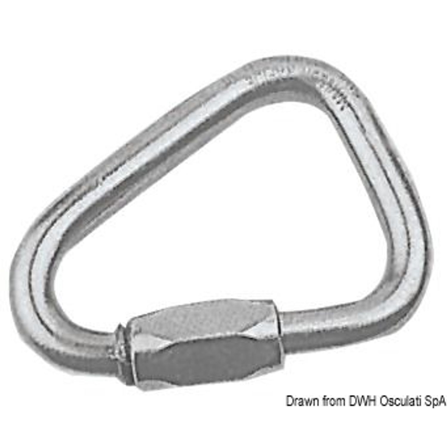 Delta SS karabinkrok med skrueåpning 3.5 mm