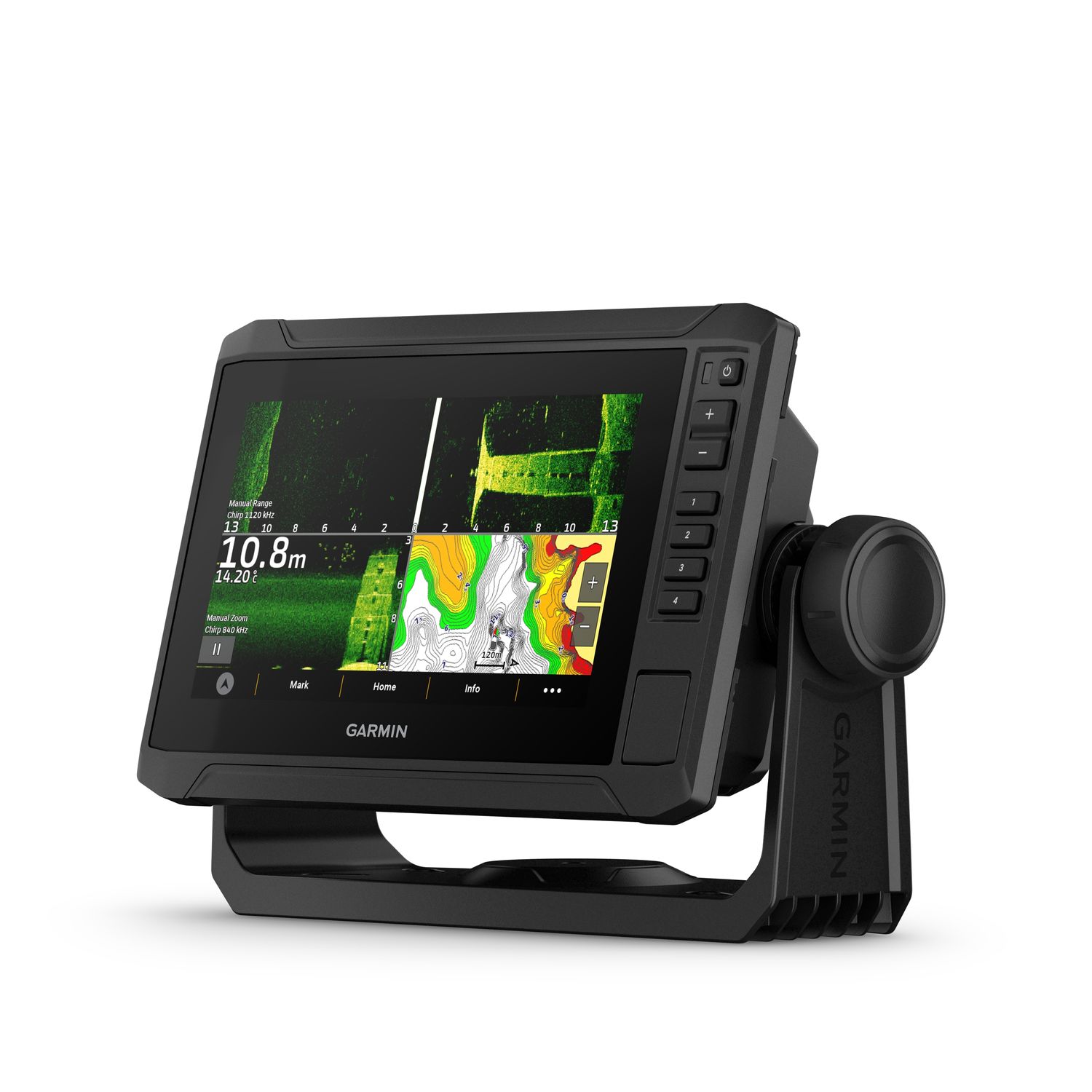 Garmin ECHOMAP UHD2 7" Kartplotter 72sv med GT54UHD-TM-svinger