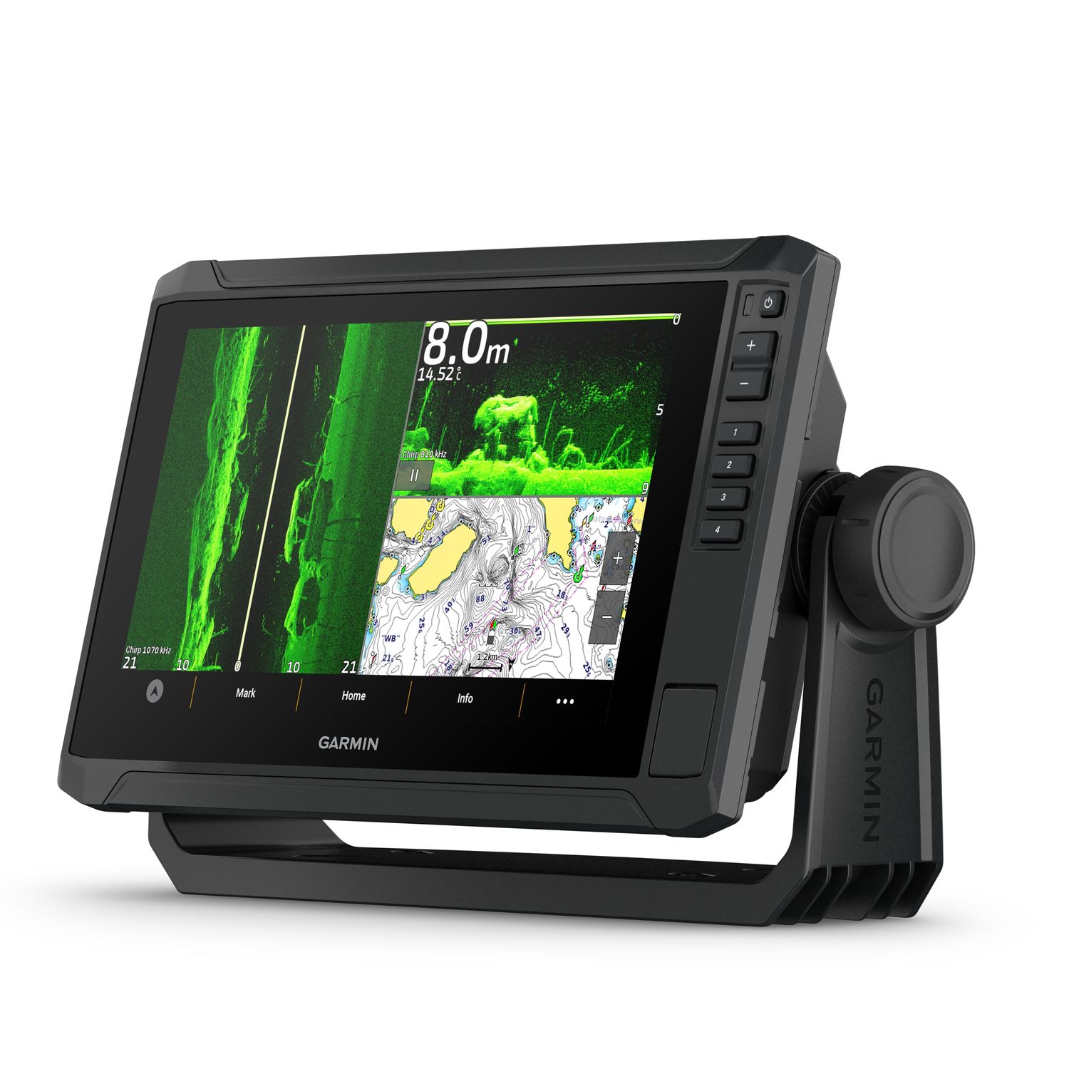 Garmin ECHOMAP UHD2 9-tums plotter, 92sv utan givare