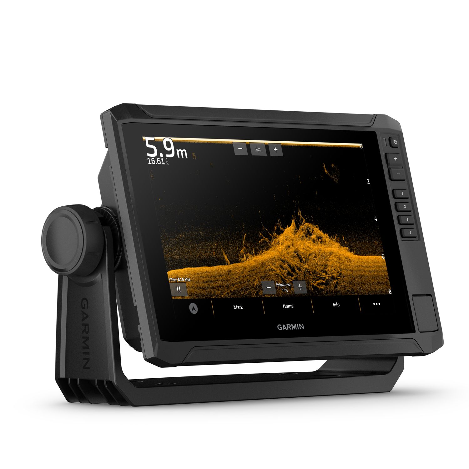 Garmin ECHOMAP UHD2 9" Kartplotter 92sv med GT56UHD-TM-svinger