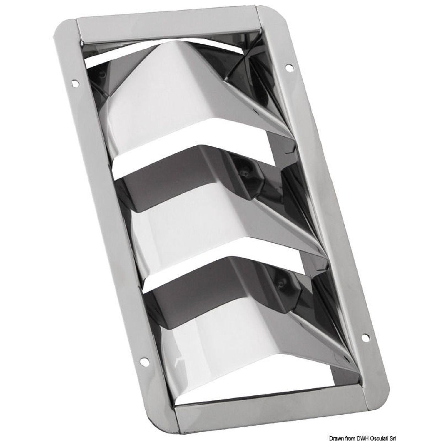 Sjaluventil for motorrom 205x114 mm