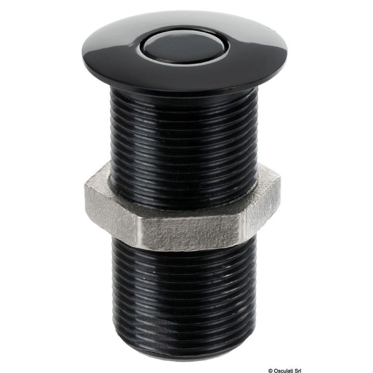Rapid Lock system-base ø33*53h ss316 svart