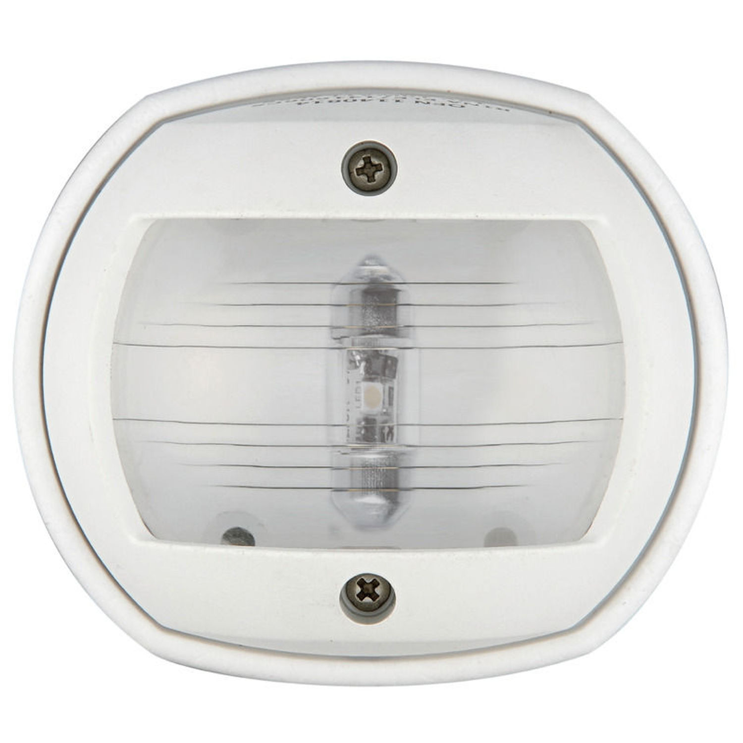 Compact hvit/135° LED akterlanterne