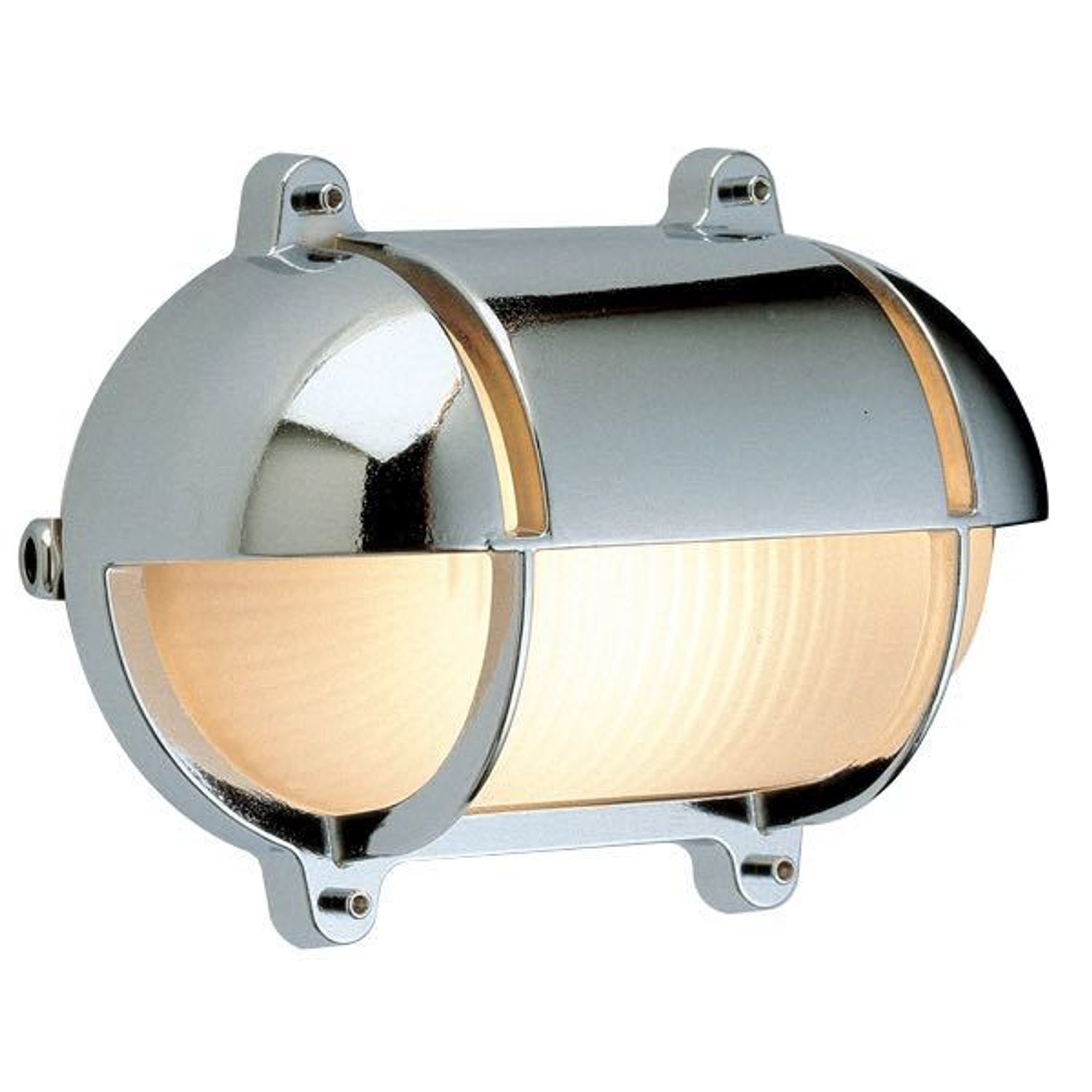 Skottlampe 182 x 140 forkrommet