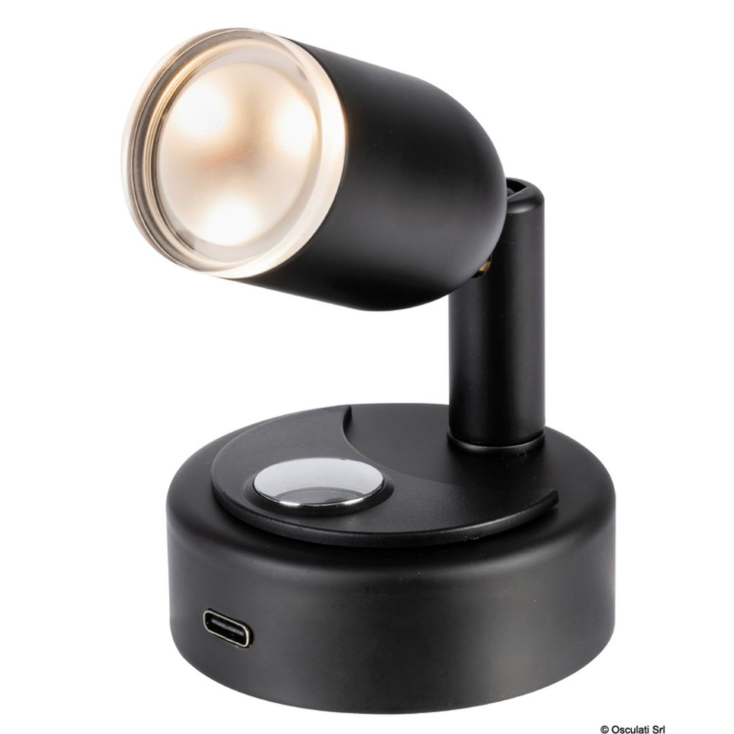 LED-projektør sort