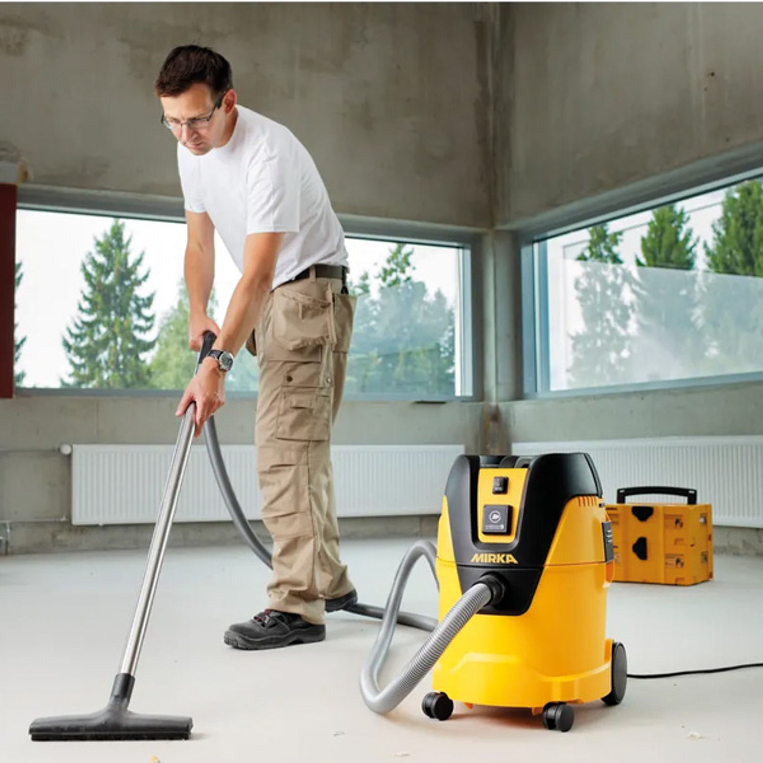 Mirka støvsuger 1025, 230 volt uten slange
