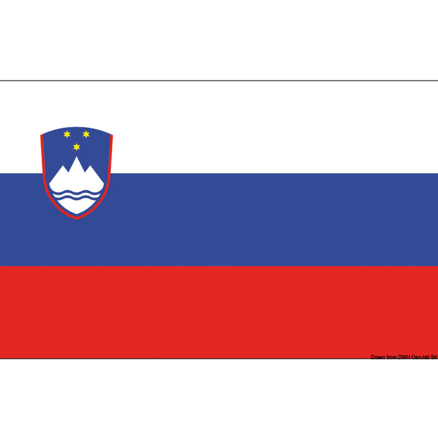 Flag Slovenien 30 x 45 cm