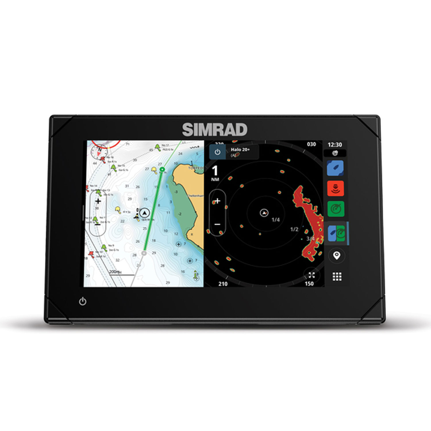 Simrad NSX 3007 med activeimaging 3-i-1 hekk-svinger