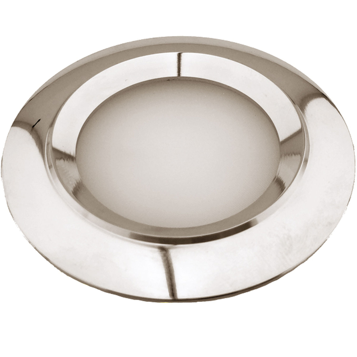 Nauticled Brava Chrome innfelte spotlights Ø55/70 mm 12Vdc 2/20 W