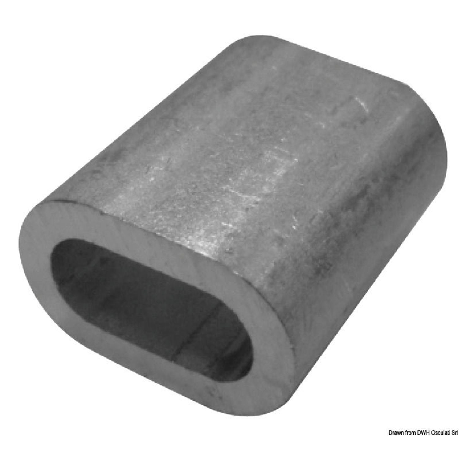 Aluminiumhylse 2 mm