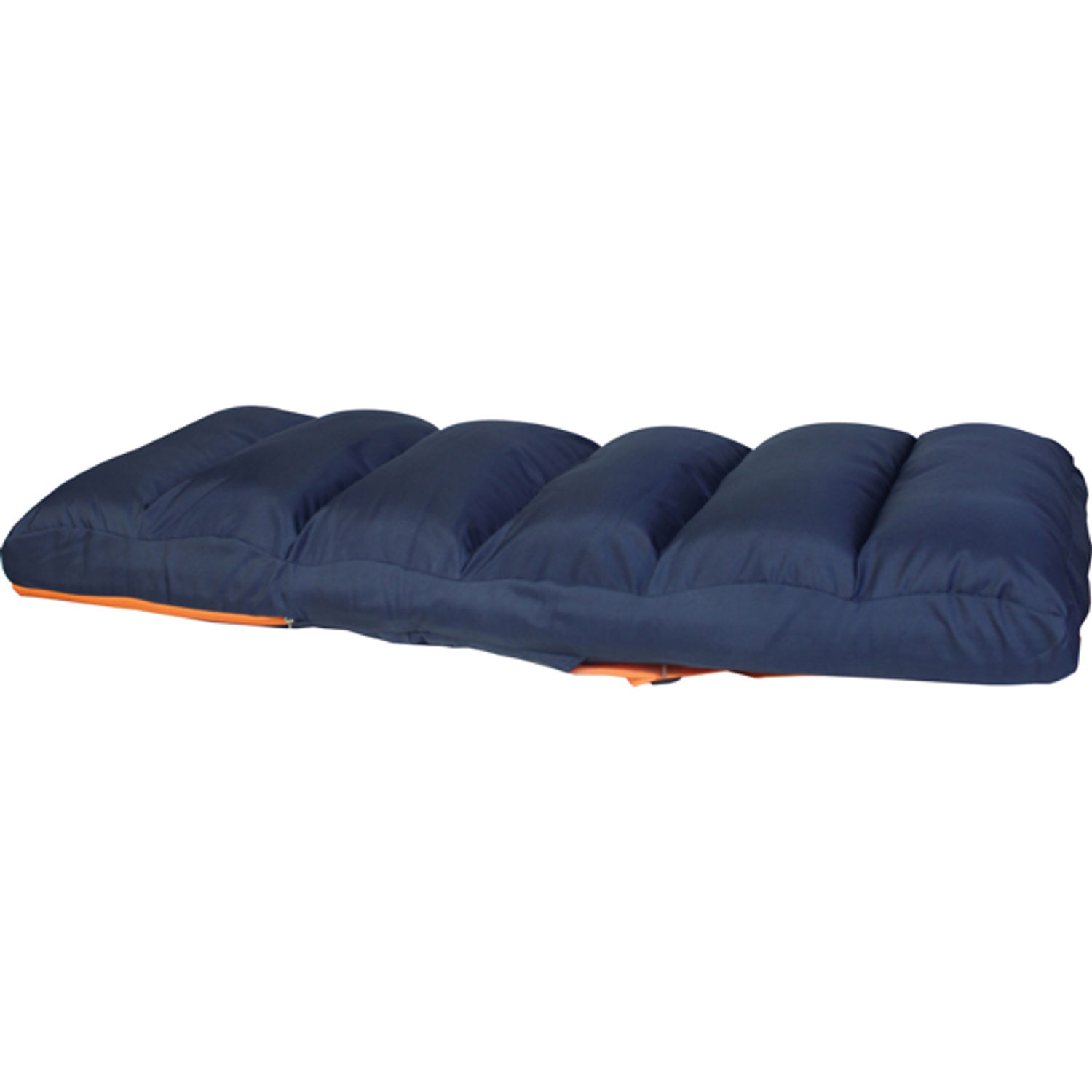 1852 Kokoontaitettava istuin Comfy Big, tummansininen/oranssi