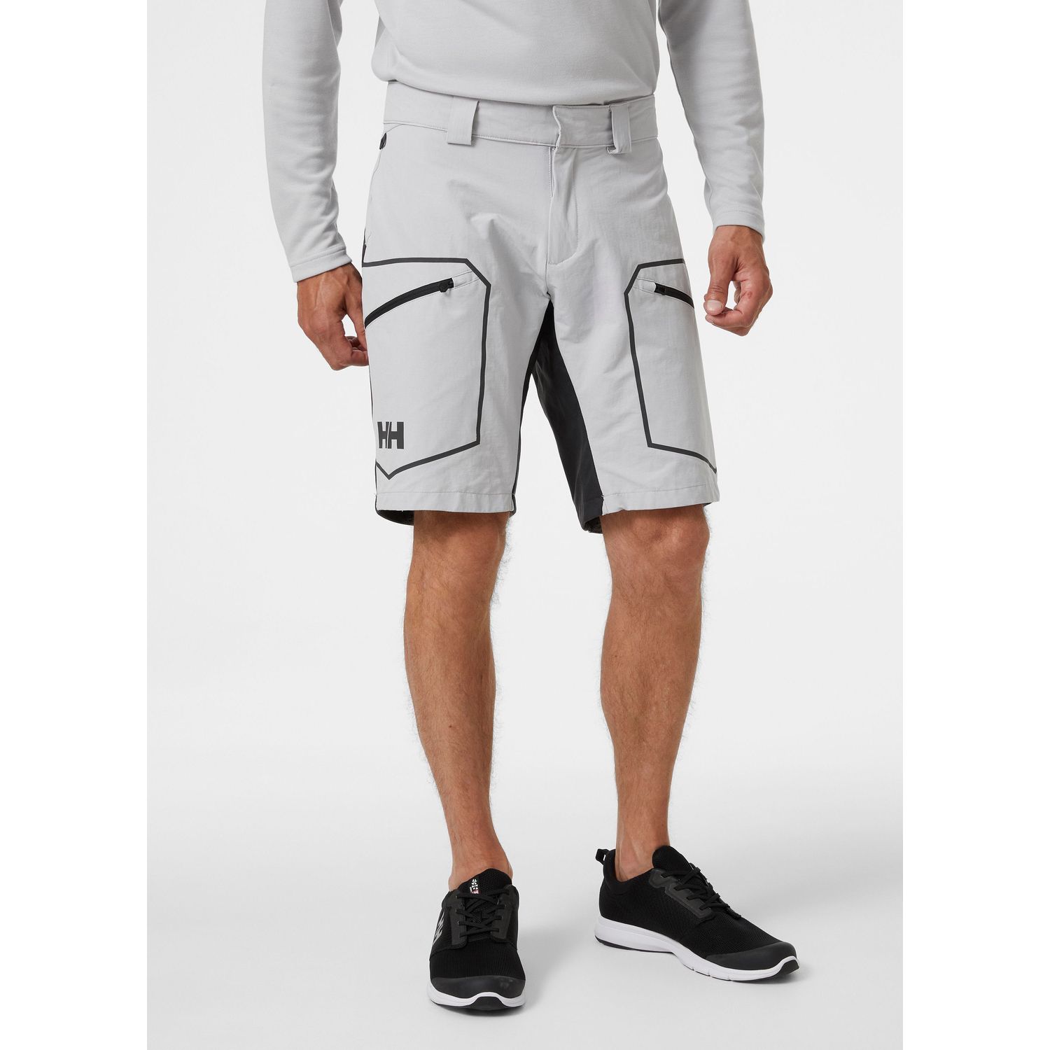 Helly Hansen HP Racing Deck Shorts Herre Grå