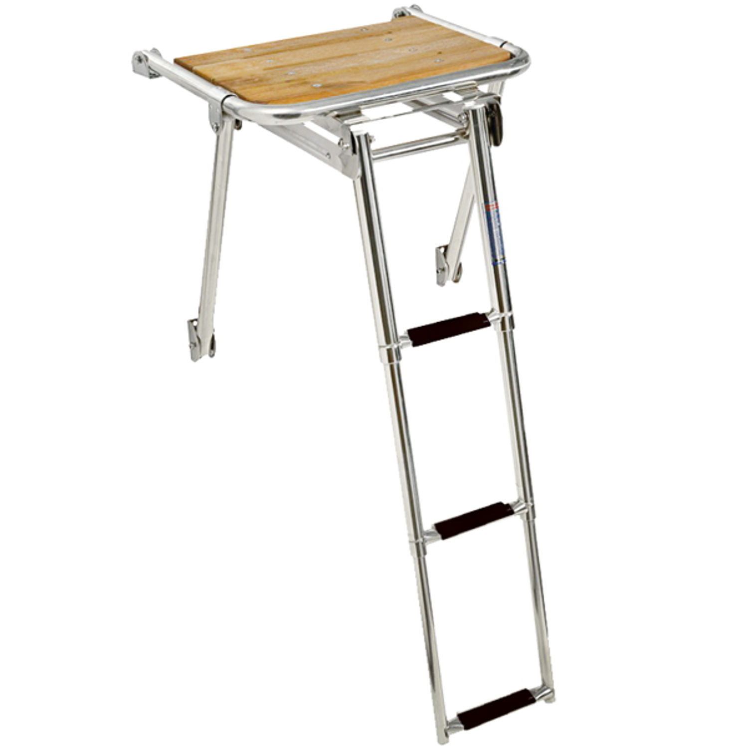 Badeplattform med 3-trinns stige L-45cm d-39cm