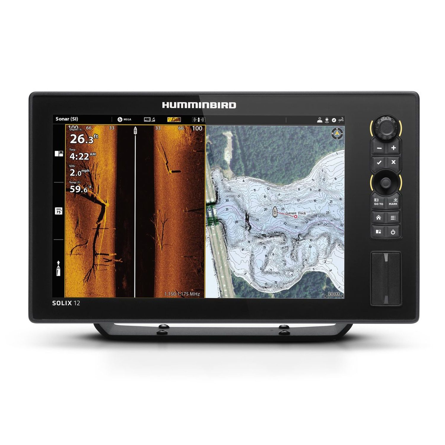 Humminbird Solix 12 CHIRP MSI+ GPS G2 Ekkolod