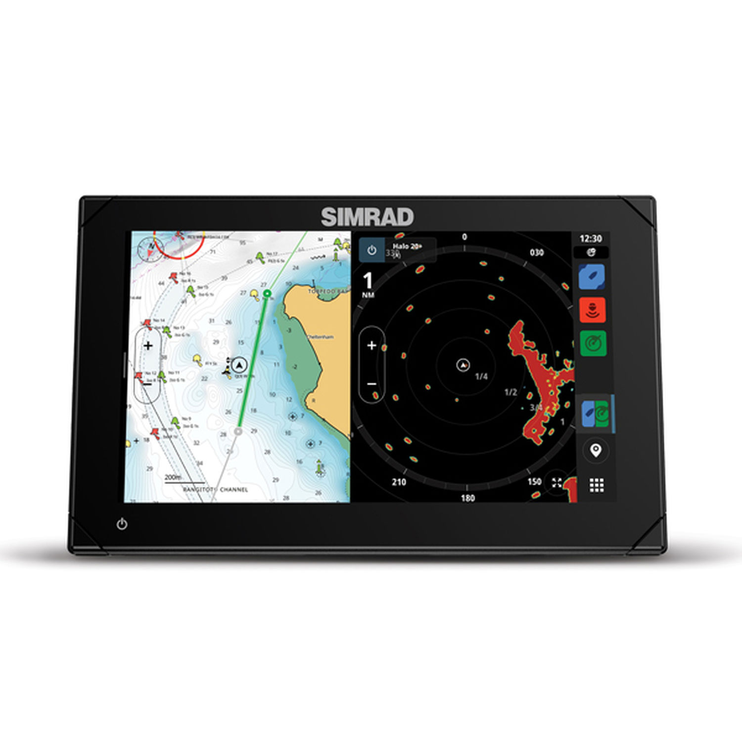 Simrad NSX 3009 med HDI-svinger akterut