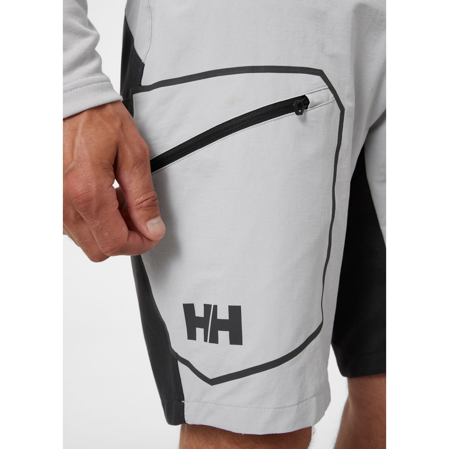 Helly Hansen HP Racing Deck Shorts Herre Grå