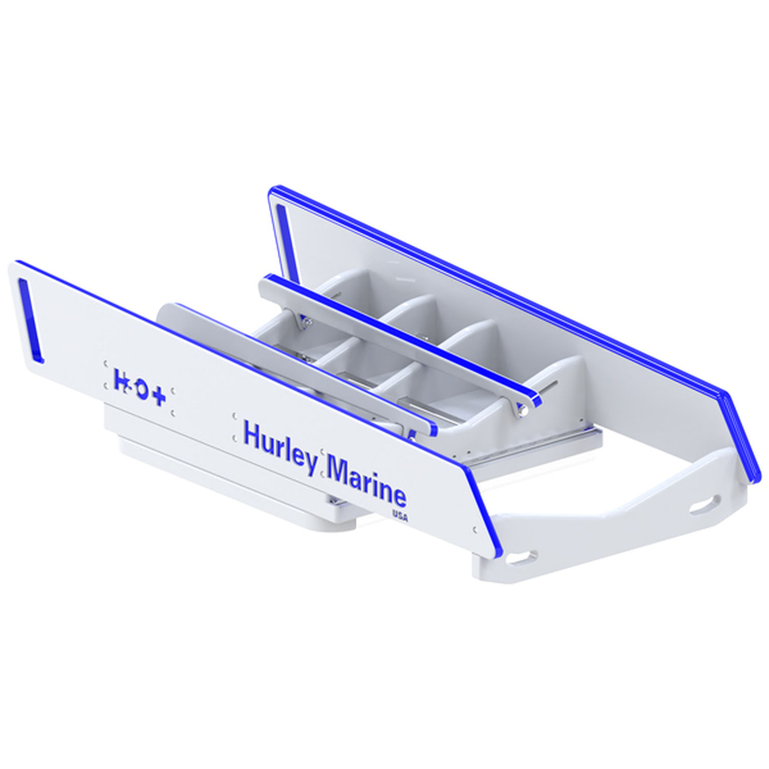 Hurley Davit H3O+ manuell vinsj maks 328 kg