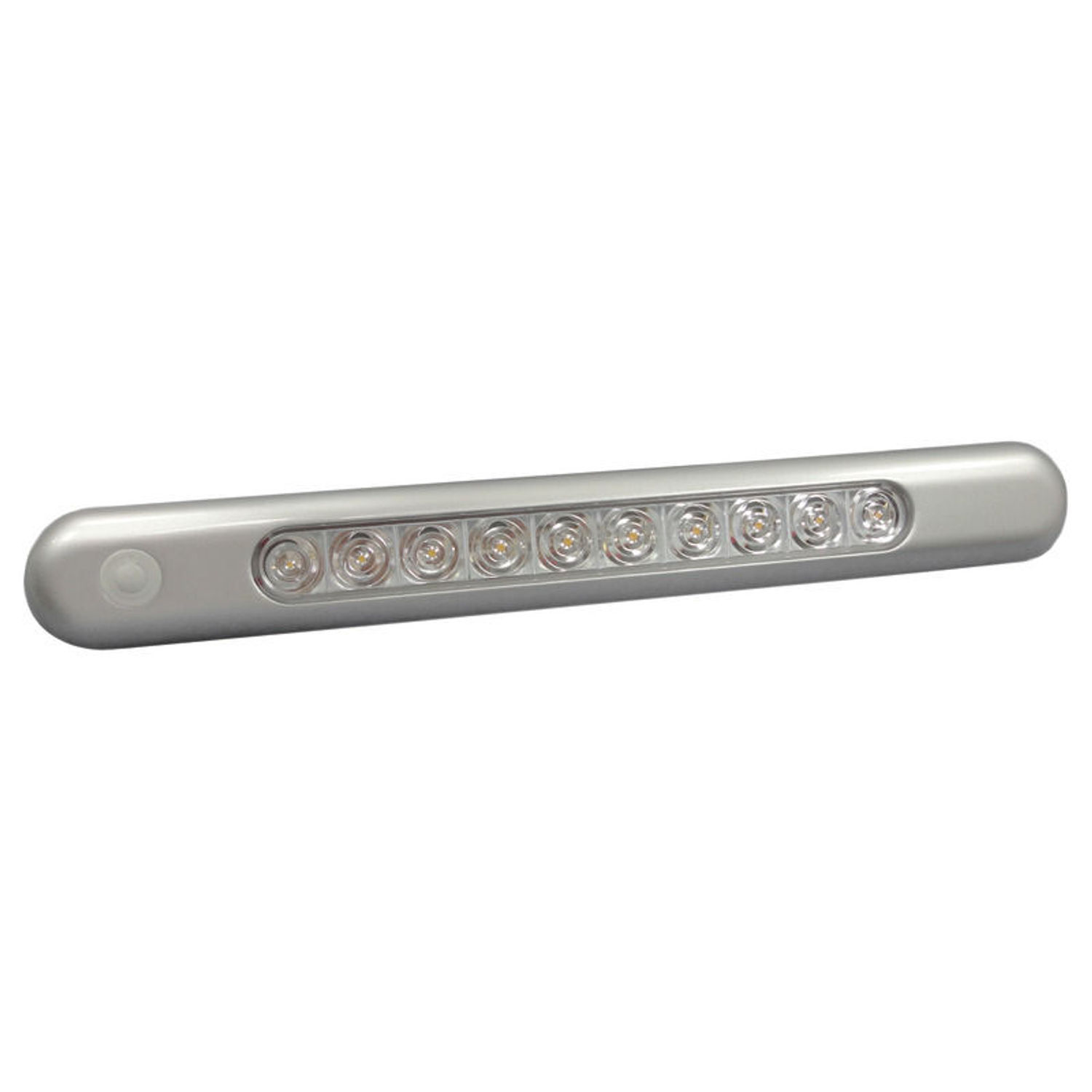Utenpåliggende LED-lampe, forkrommet 310x40x11.5 mm