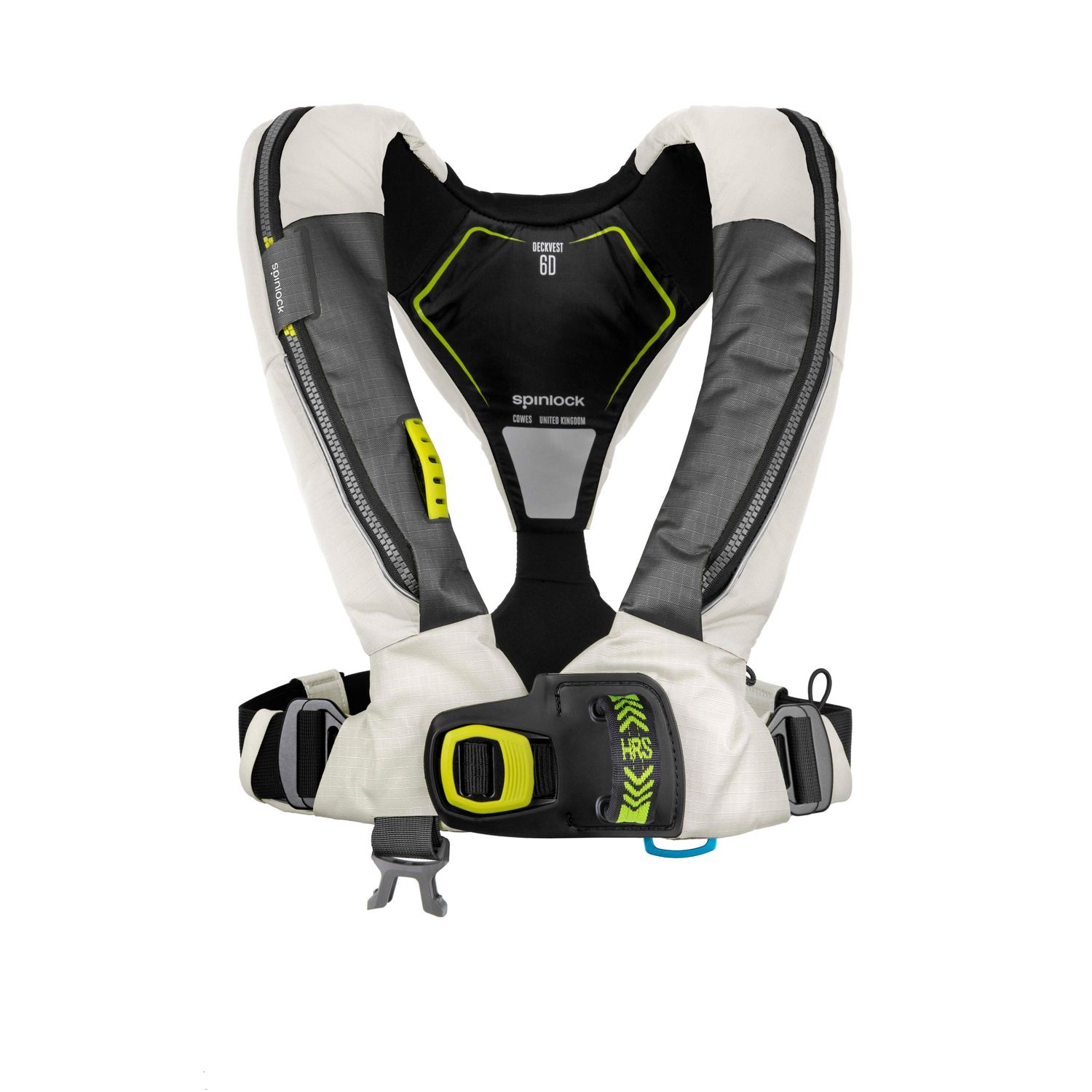 Spinlock Deckvest 6D Oppustelig Redningsvest 170N Hvid