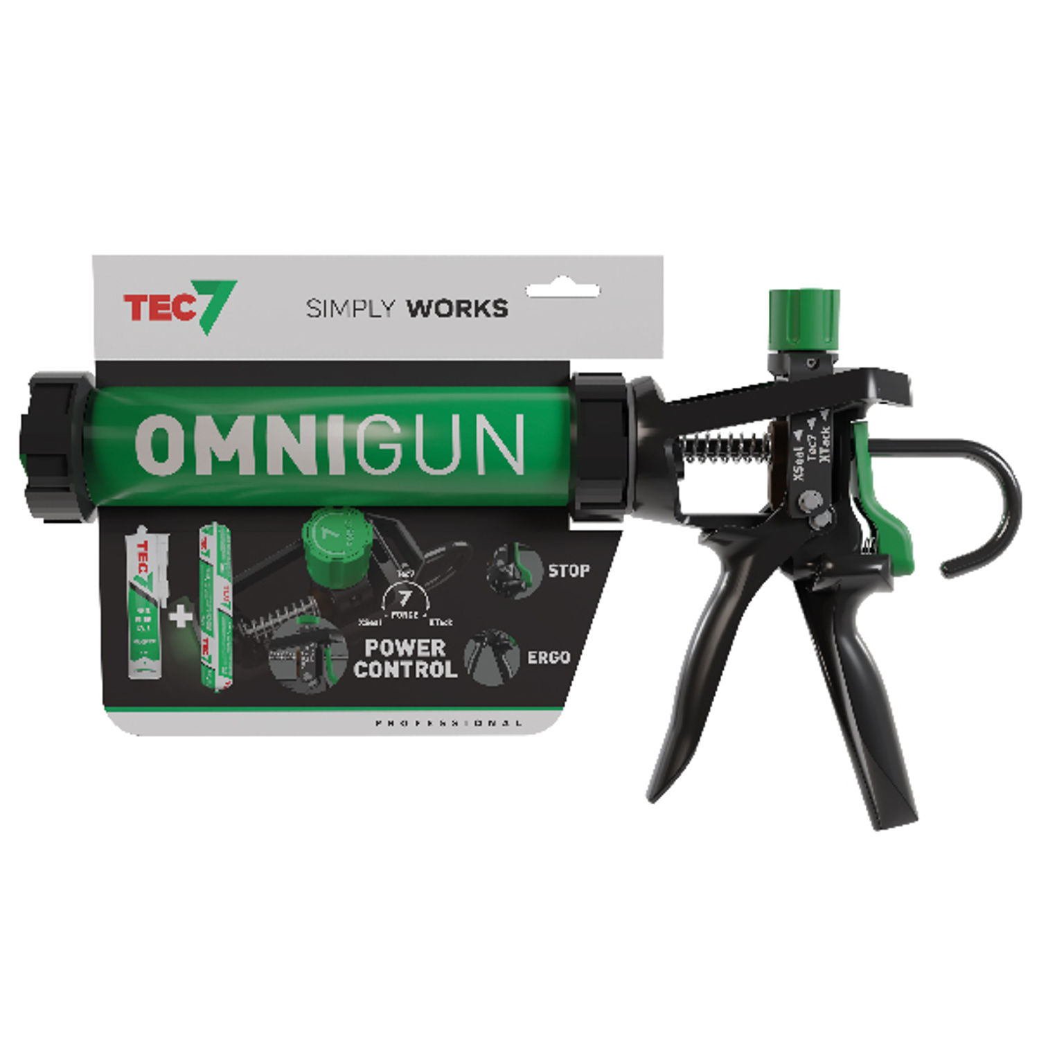 Tec7 Omnigun for 400 ml pose