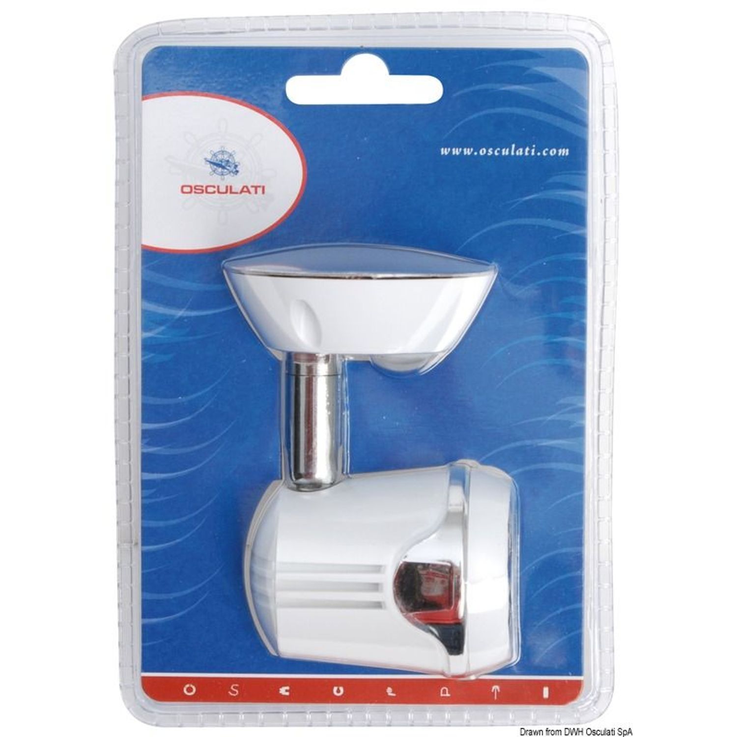 Ledad HI-POWER LED svart strålkastare 12/24 V