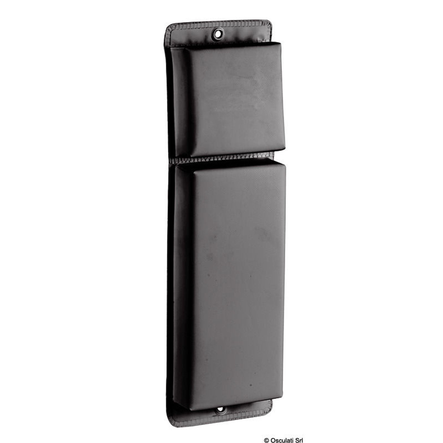 Platt PVC-fendert svart 870 mm
