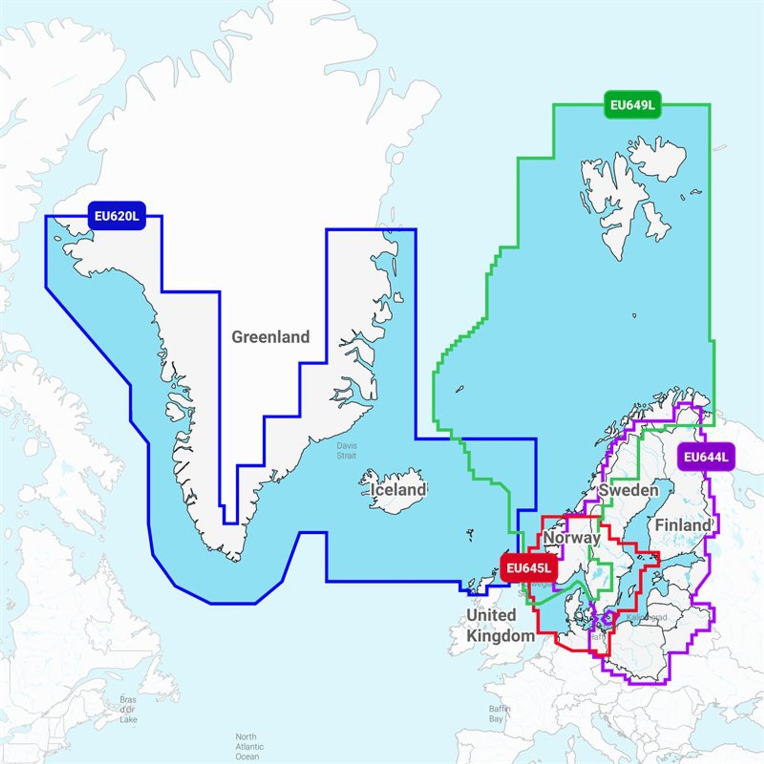 Garmin Navionics+ Sjøkart