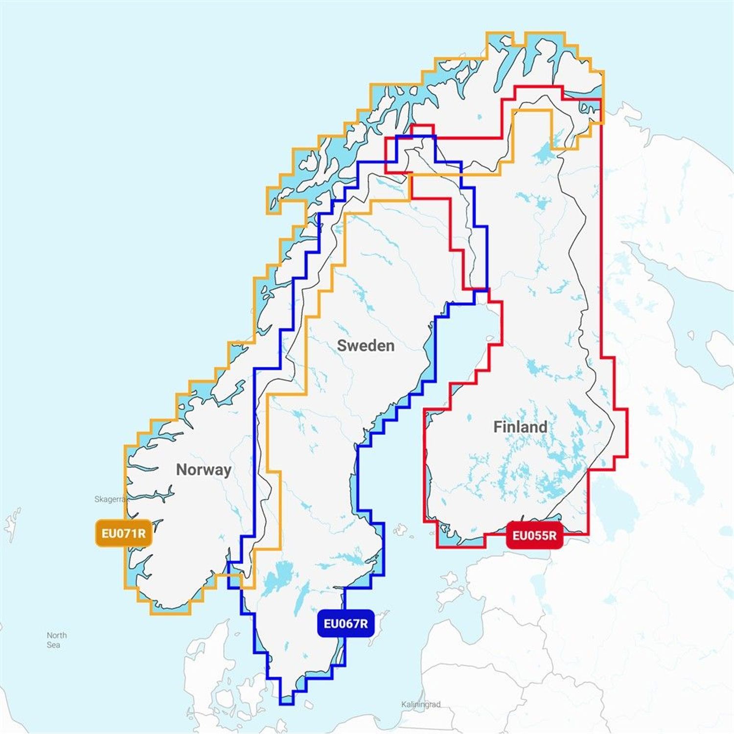 Garmin Navionics+ Sjøkart