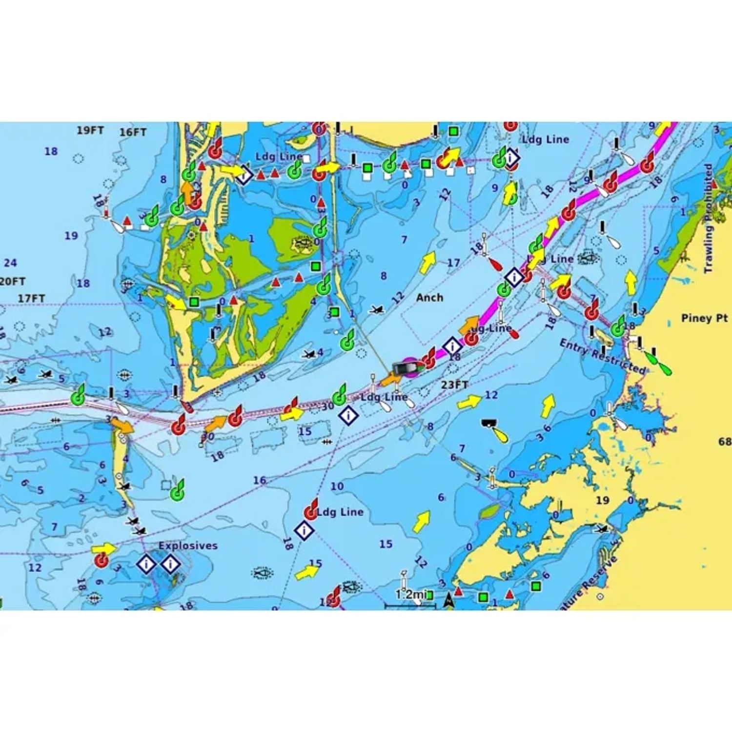 Garmin Navionics+ Sjøkart