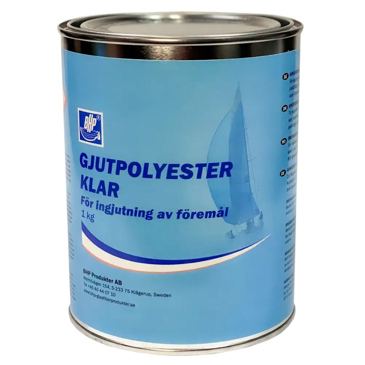 Støpepolyester uten herder 1 kg