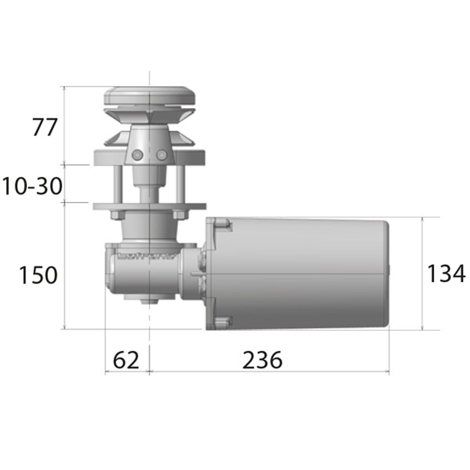 Lofrans Ankarspel SX1 12V 800W