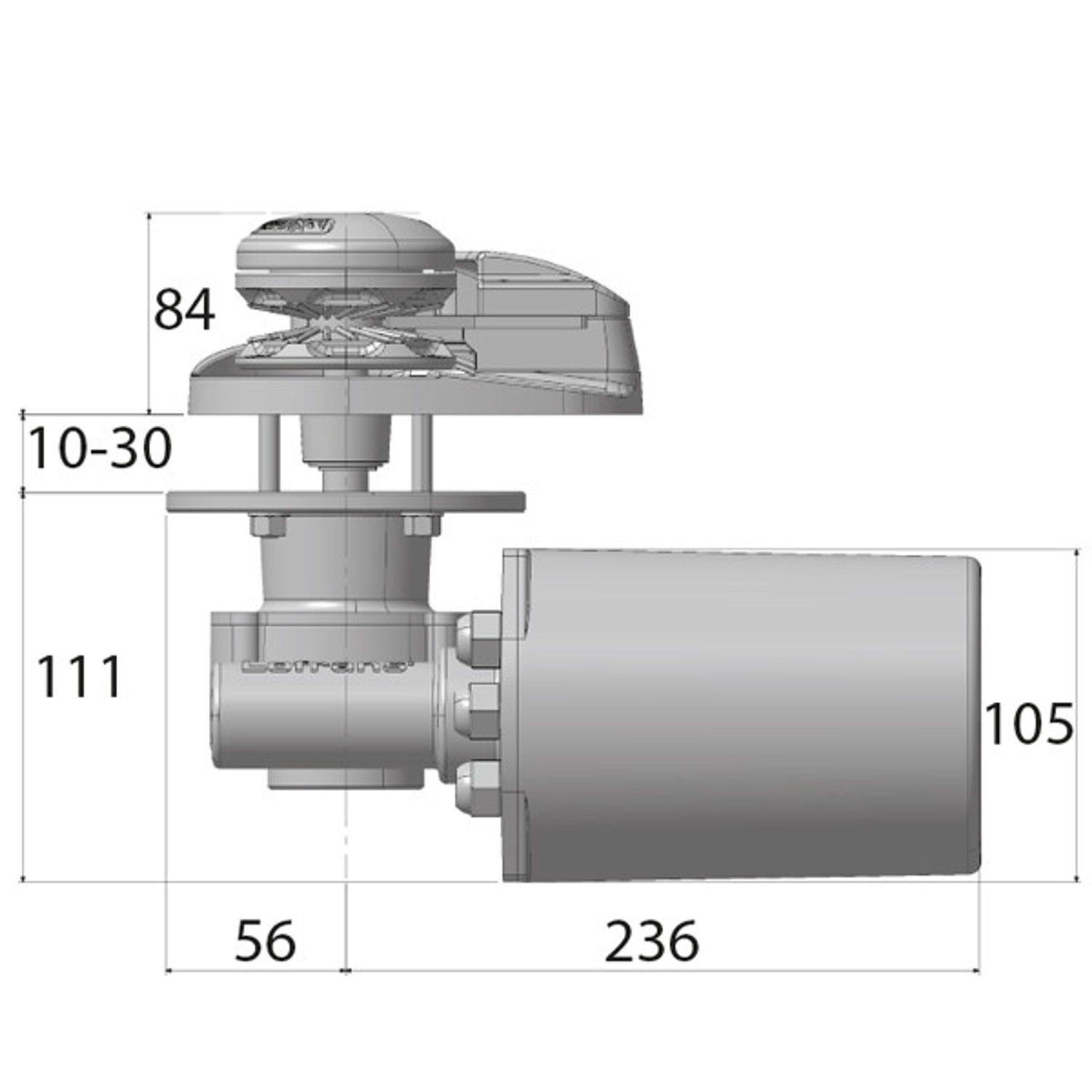 Lofrans Ankerspil X1 12V 800W 