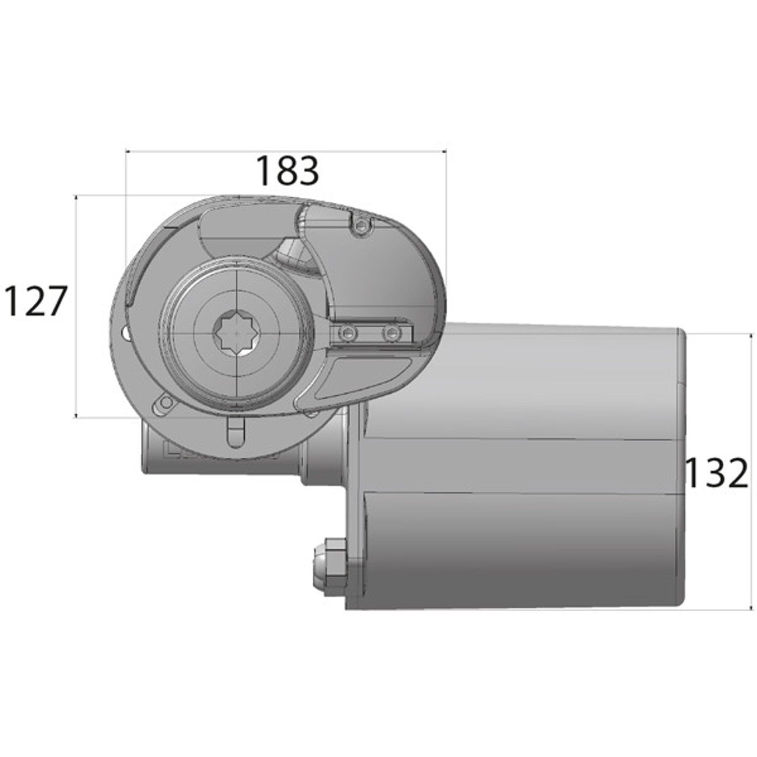 Lofrans Ankervinsj X1 12V 500W Lofrans Ankervinsj X1 12V 500W