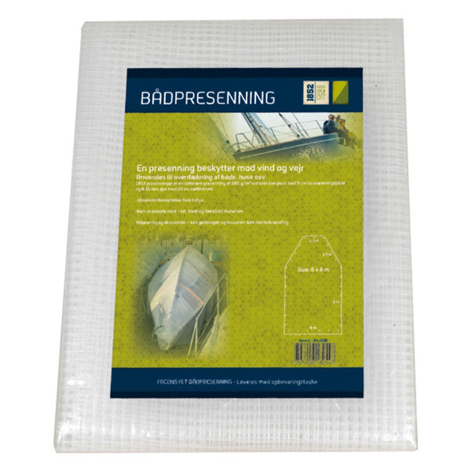 Muotoiltu venepeite 240 g/m² - useita kokoja