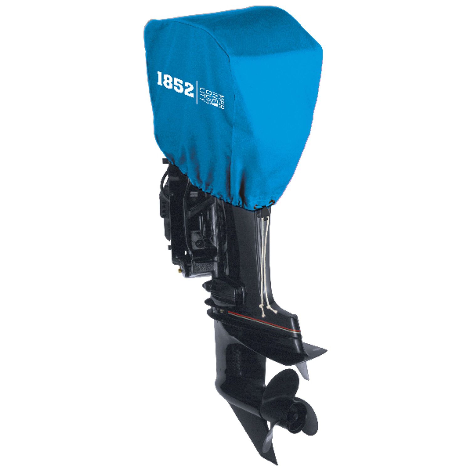 Trekk til utenbordsmotorer, blå