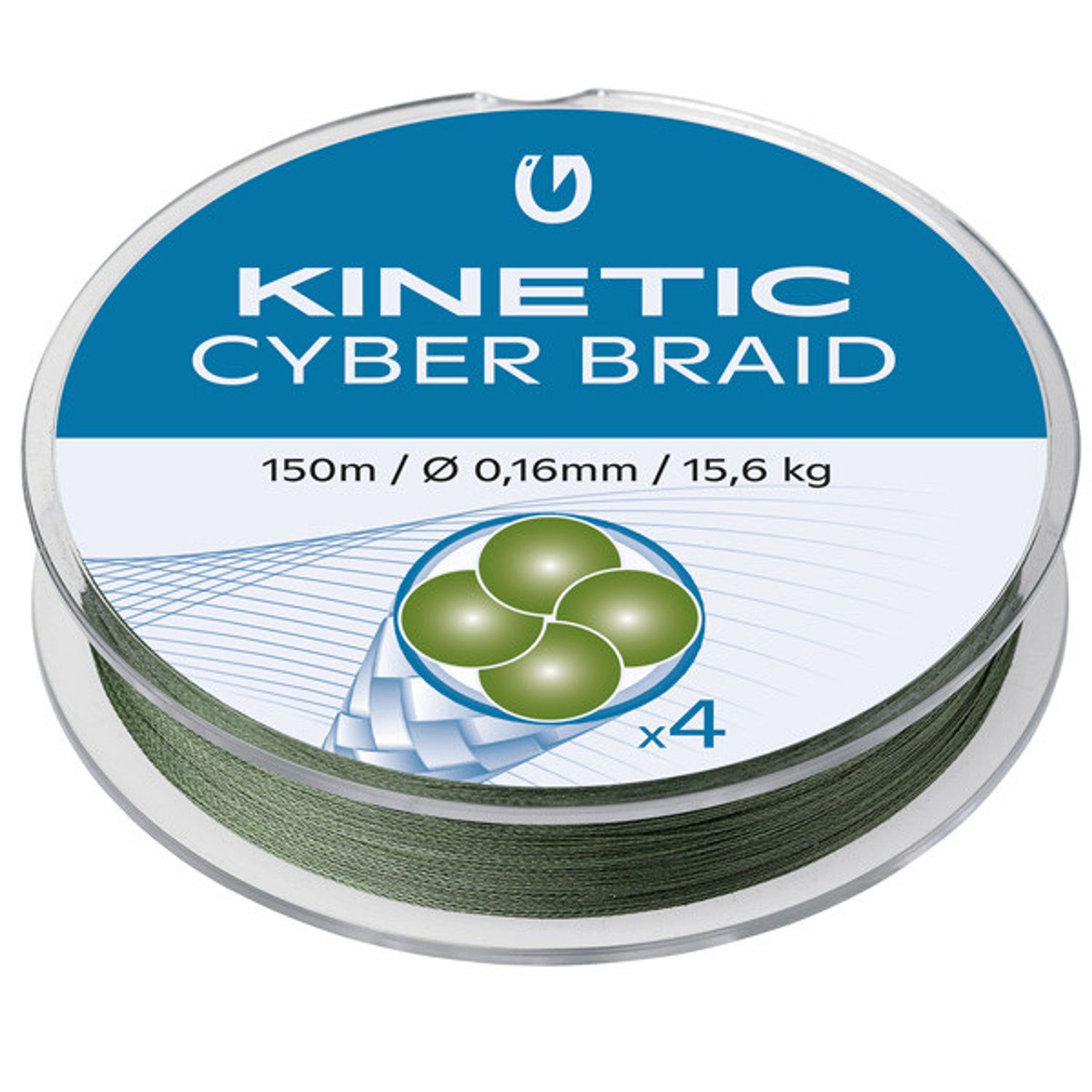 Kinetic Cyber Braid 4 Fiskelina