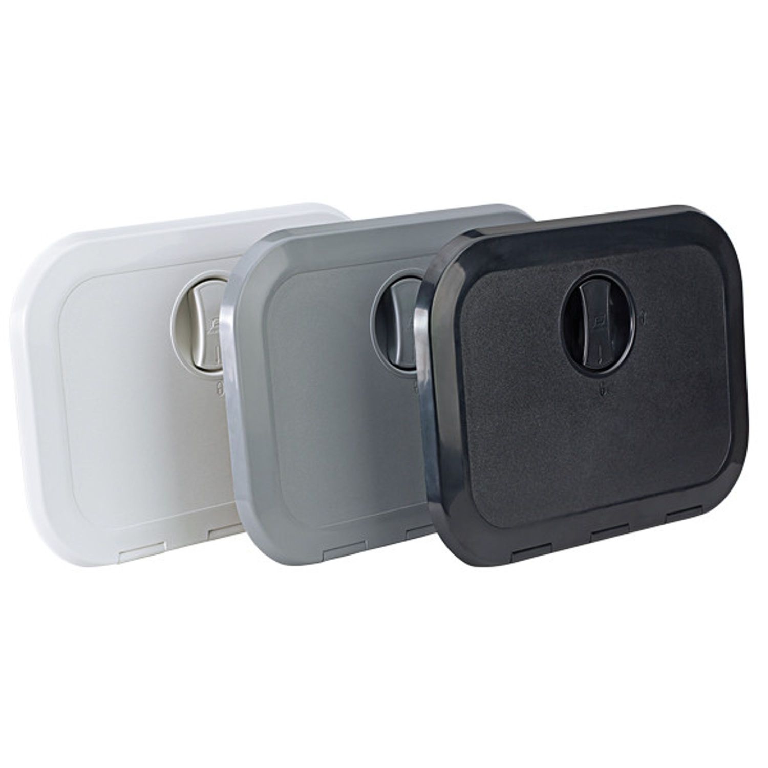 Sisäänrakennettu laatikko Valkoinen Luukkulla