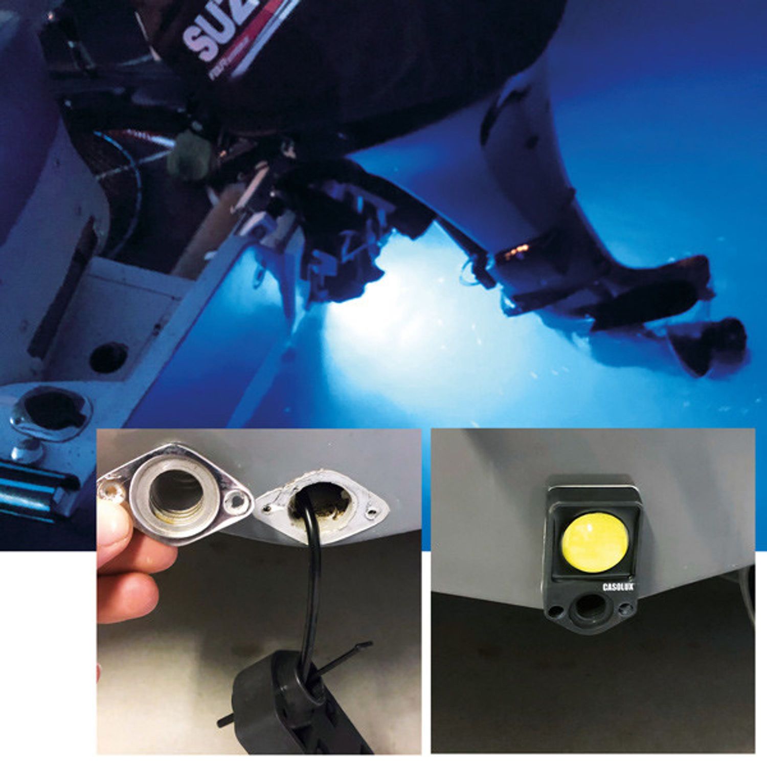 Casolux LED-undervattensljus, 12V