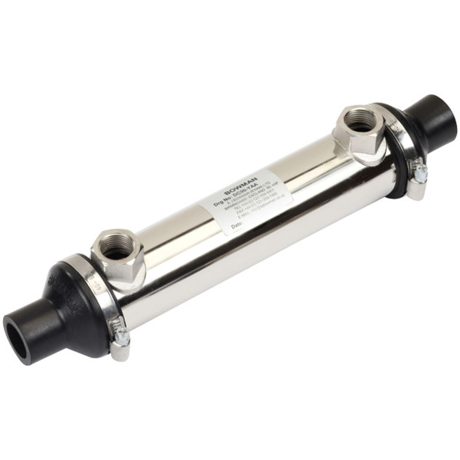 Bowman Oliekøler DC120 Olie, 1/2''/22mm