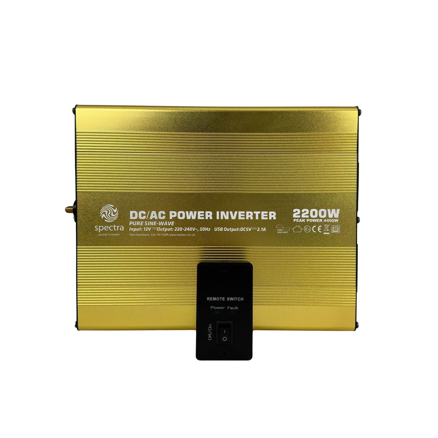 Inverter Spectra 2200W 12V PureSineRC