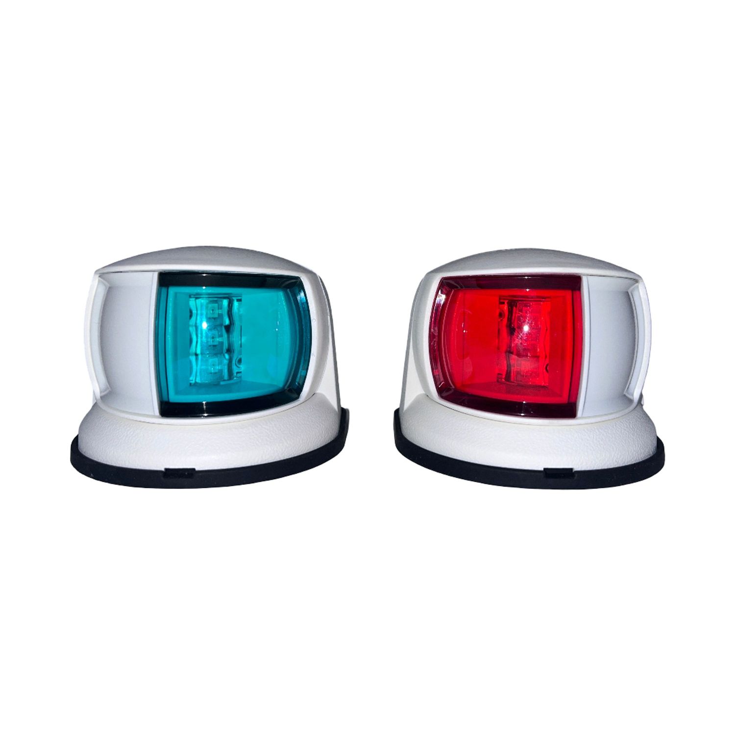 SYC Lanternesæt 3 Dæksmonteret Styrbord/ Bagbord Mini