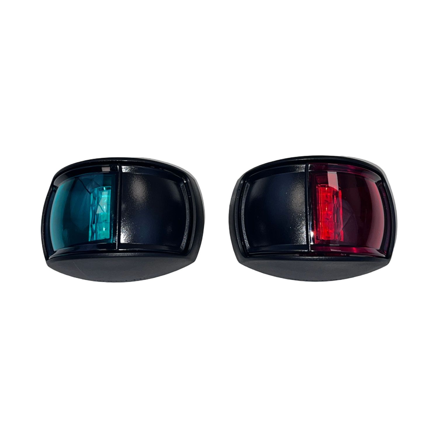 SYC Lanternset 5 Sidomonterat Styrbord/ Babord Svart