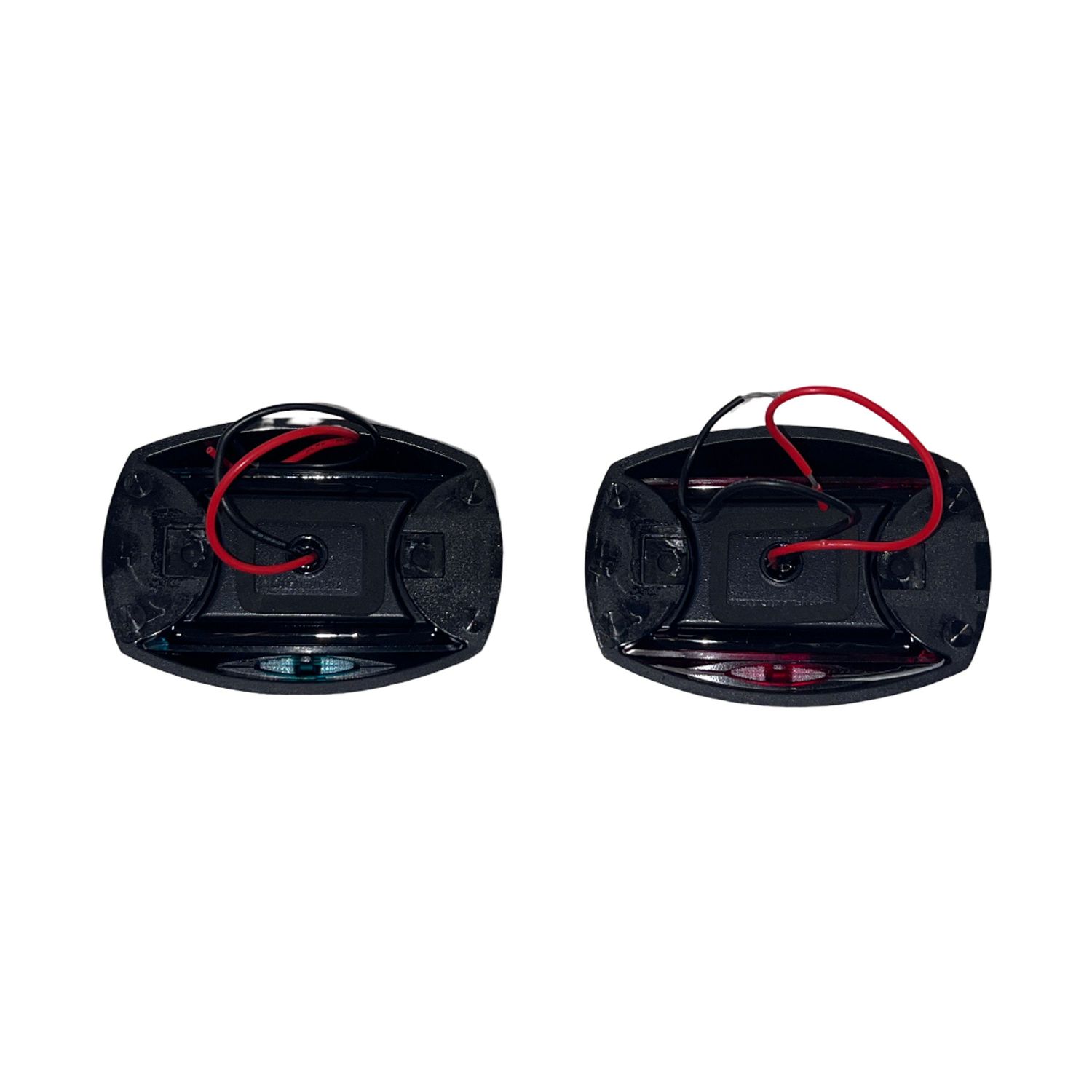 SYC Lanternset 5 Sidomonterat Styrbord/ Babord Svart