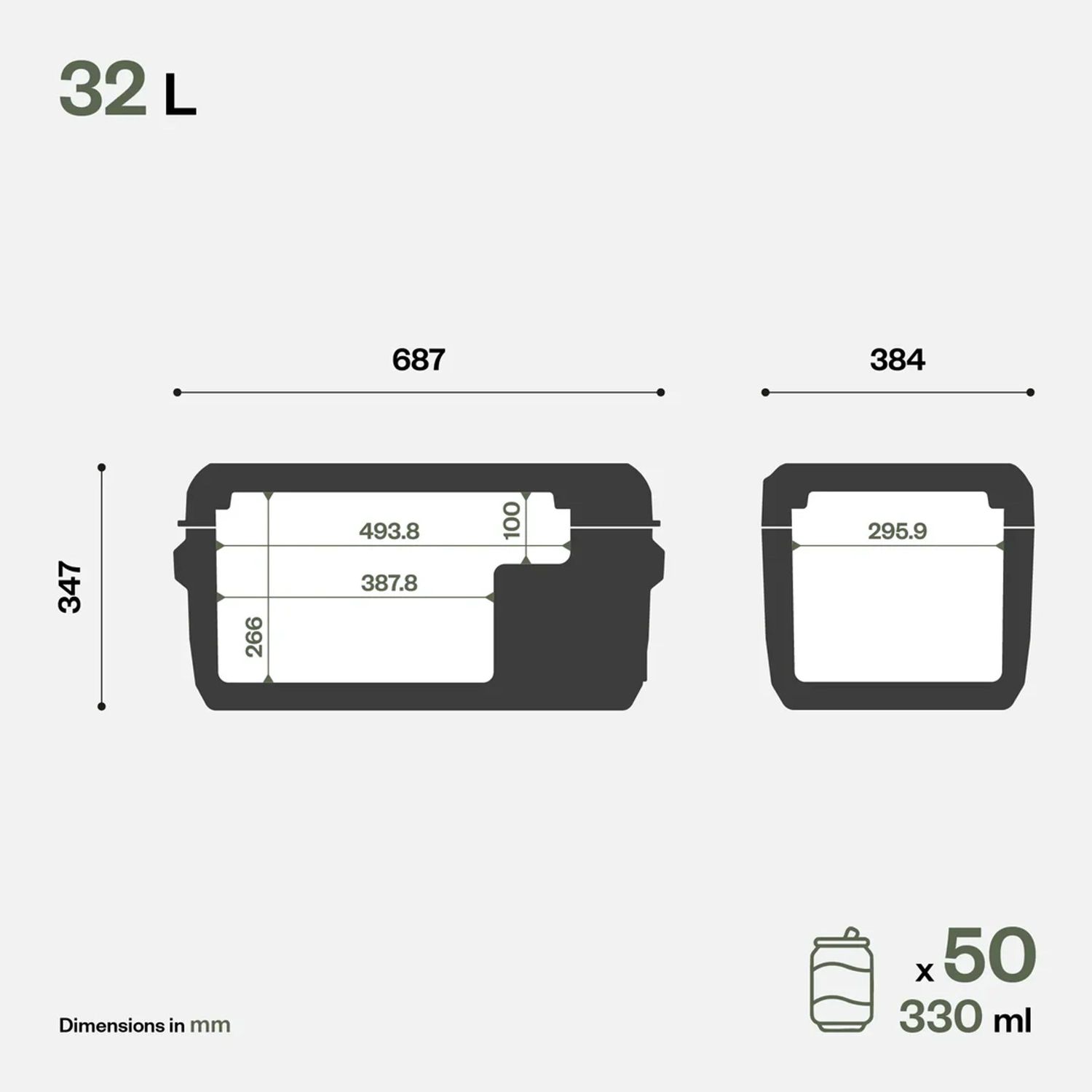 Indel ITB32 Kyl/Frysbox 32 L med Kompressor