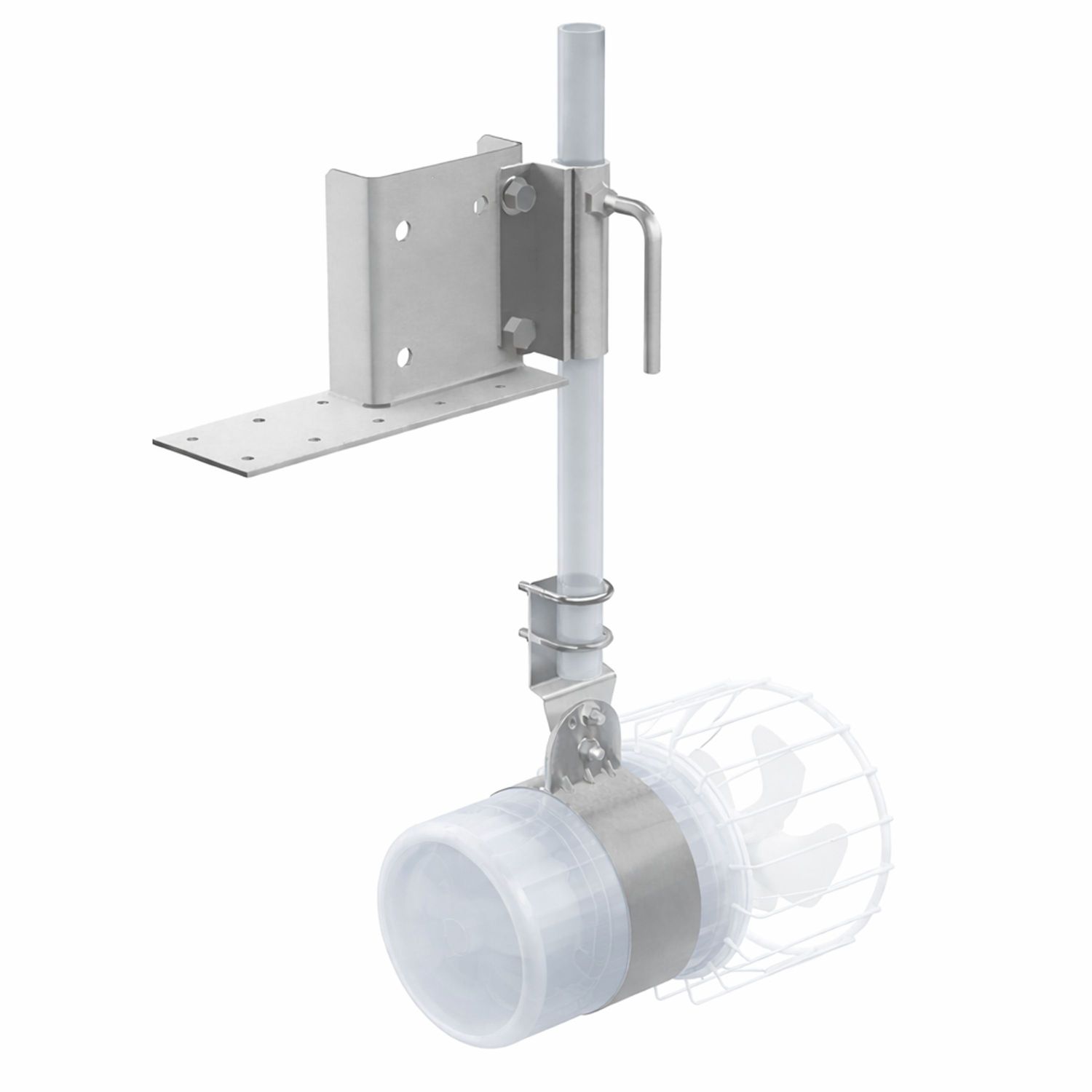 De-icer monteringssystem