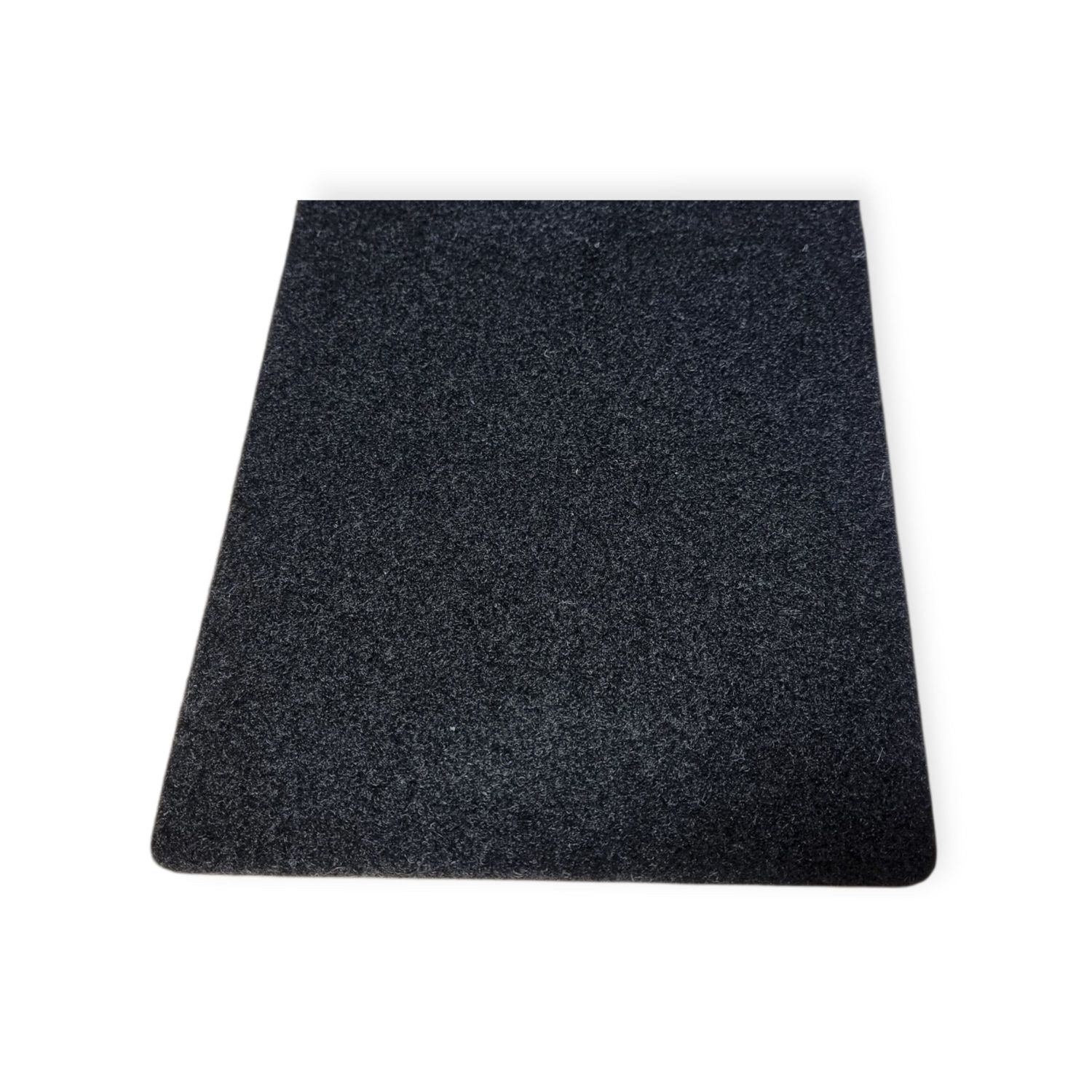 Bilmåtte 200 cm x 120–500 cm (Flere bredder) Sort