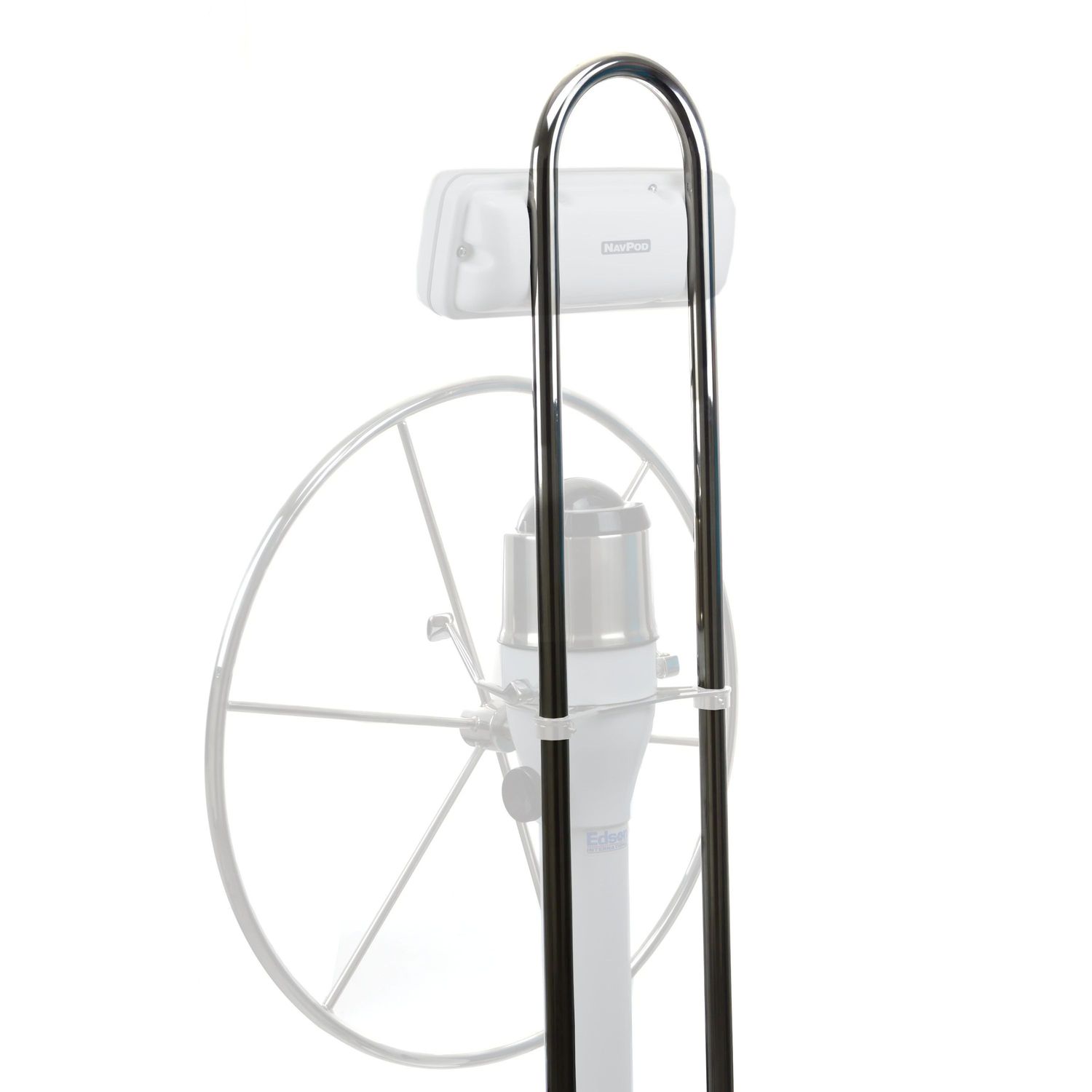 NavPod Straightguard 9" / 1.25" 3,1 x 27,3 x 147,3 cm, Rustfritt Stål