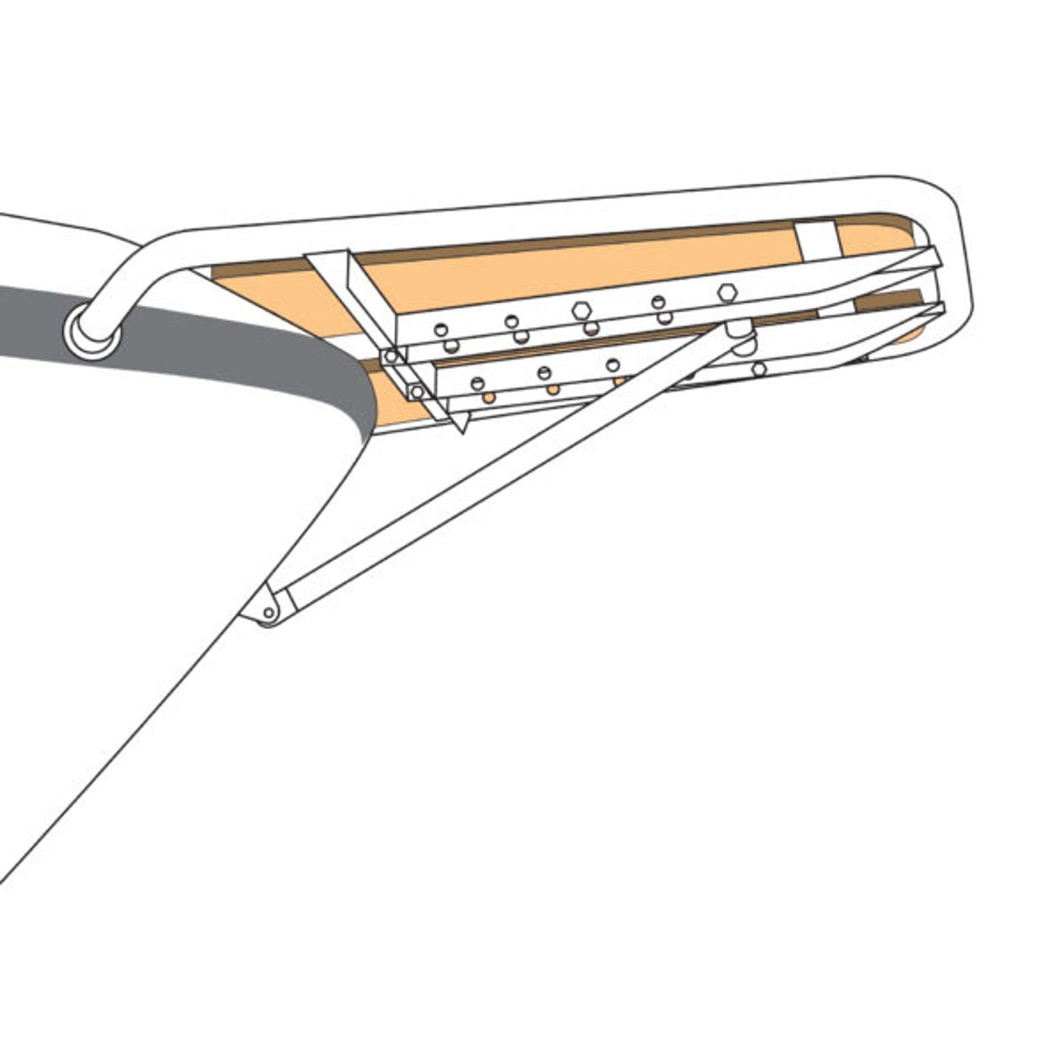 Båtsystem T-beslag til MP75